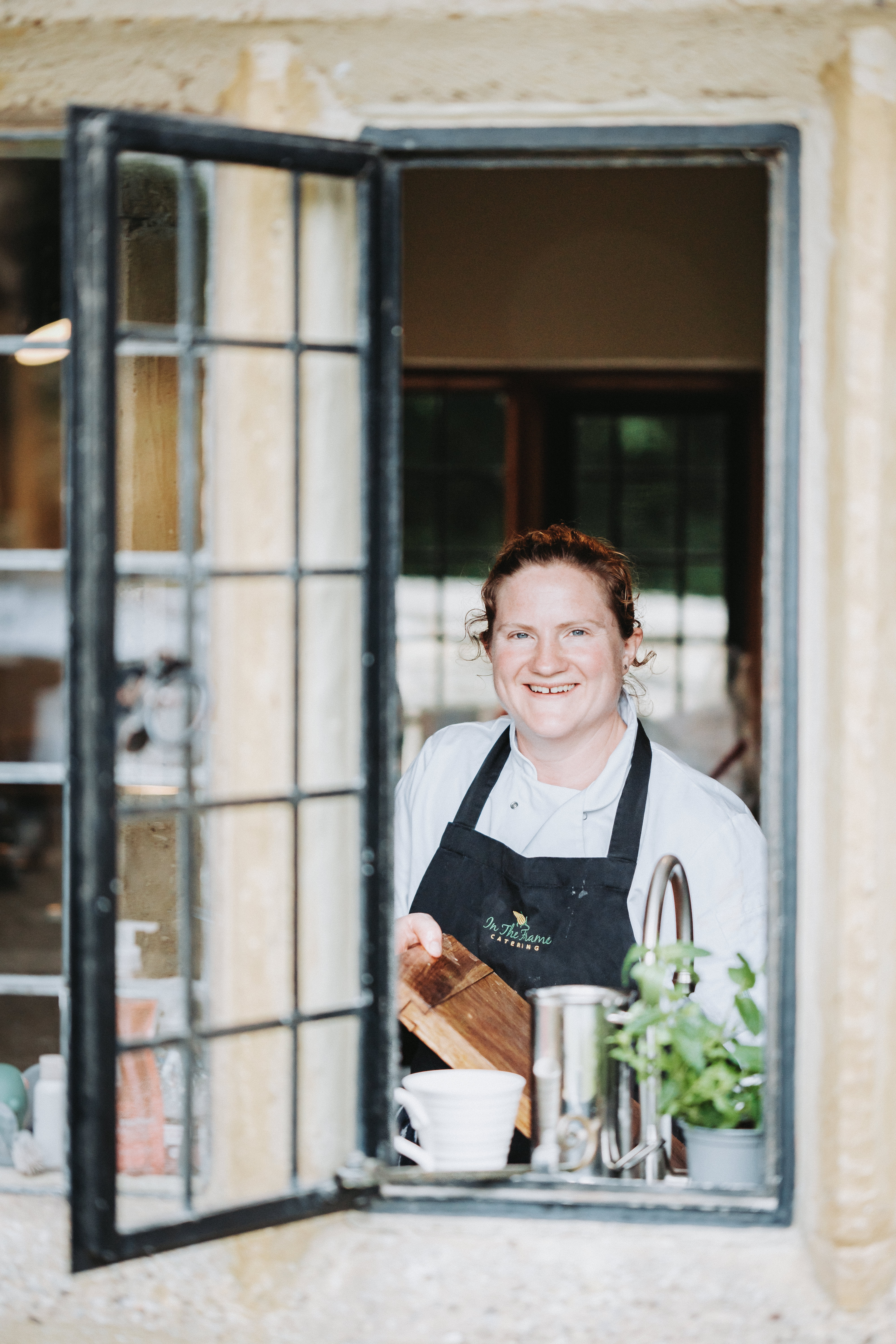 Owner and head chef Hazel Frame